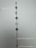 Pulsera de Trébol de Cinco Hojas para Comercio Electrónico Transfronterizo Acero Inoxidable Doble Cara Nácar Láser Flor de Ciruelo 13mm Pulsera V Oro Trébol de Cuatro Hojas