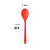 Espátula de silicona fina cuchara para sopa resistente a altas temperaturas utensilios de cocina de silicona todo incluido espátula de cocina antiadherente de ocho piezas cuchara derramada