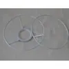 Acessórios para Lâmpada de Mesa Prateleira de Arame para Hardware Suporte para Abajur de Pele de Ovelha Estrutura Redonda Suporte E27 Tecelagem DIY Base de Lâmpada Feita à Mão De Zhu