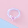 Anillo de Cuentas Adorno para el Pulgar para Niños con Elástico Ajustable Color Caramelo Estrella Lindo Adornos de Mano Venta al por Mayor en Stock