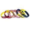 Pulseiras de Silicone Spot Personalizadas com Logo Impresso Letras Côncavas e Convexas para Adultos e Crianças Pulseiras de Pulso Pulseiras de Borracha