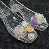 Zapatos de Cristal Ins Accesorios Hechos a Mano Flores Desmontables para Zapatos Flores Tejidas a Mano Flores Hermosas Hebillas para Zapatos DIY Accesorios Elegantes