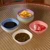 Plato para Condimentos de Paja de Trigo para Restaurante, Tazón para Dip Doméstico, Tazón para Postre, Plato para Condimentos para Hot Pot de Autoservicio, Tazón Comercial para Sopa