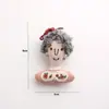 Estilo Floresta Transfronteiriça Boneca Pequena Algodão e Linho Artístico Fofo Planta Árvore de Natal Decoração Tecido Requintado Acessórios para Menina
