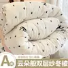 Nanjiren Quilt de Fio Dupla Camada para Quarto de Casa Inverno 25 Novo Acolchoado Espessado para Ar Condicionado Quilt de Inverno Quilt de Algodão