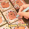 Notas Adhesivas Originales con Forma de Capibara, Notas Adhesivas de Alto Valor N-Time para Estudiantes, Notas Adhesivas de Capibara, Notas Adhesivas