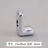 Fivela de Sapato com Letra Prateada Eletrodepositada Acrílico com Contas Casual Fivela de Sapato Digital Pingente DIY Acessórios de Joias