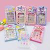Pegatinas de Uñas Personalizadas para Niños, Pegatinas de Uñas Lindas y Divertidas, Uñas Postizas Removibles para Niños, Uñas Postizas Adorables y Dulces