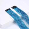 Cinta para el cabello Seda flash oro barra oro alambre para el cabello peluca colorida para el cabello color de cabello alambre para el cabello sin costuras láser alambre para el cabello hilo dorado
