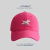 Gorra de Béisbol Original con Diseño de Cachorro para Hombres y Mujeres Estilo Coreano Linda Bordada Suave Gorra Superior Sombrero de Sol Vaquero Vintage