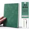 Caja de Regalo Set de Cuadernos A6 Personalizable con Logo, Cuaderno de Oficina, Cuaderno de Bolsillo Portátil Amigable con la Piel, Bloc de Notas
