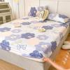 Sombrero de cama A6L colcha acolchada de una pieza 0.9 sábana de cama funda nórdica de algodón 1.5 metros juego de tres piezas lijado colchón Simmons