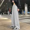 Pantalones deportivos negros estilo americano para hombre, tops de primavera y otoño, conjunto completo con camiseta de manga larga, conjunto versátil de sudadera con cuello redondo, hecho a medida