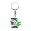 Nuevo Llavero de Goma Suave de PVC Médico Colgante para Mochila Escolar Llavero Lindo Regalo Pequeño Exquisito Llavero de Dibujos Animados