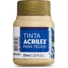 Tinta para tecido Metalica 37ml Dourado