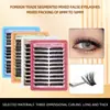 Pestañas Postizas de Racimo Europeas y Americanas para Maquillaje DIY Pestañas DIY Pestañas de Racimo