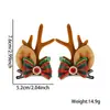 Novos Acessórios de Natal para Pets Grampo de Cabelo de Alce Cartoon Decoração de Festa de Natal para Cães e Gatos Pequeno Presépio Clip