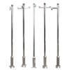 Soporte de poste de seguridad para monitoreo exterior de acero inoxidable 304 3.4m 6m Columna de monitoreo exterior Poste de monitoreo de carretera