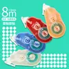 Na nova cola de pontos dupla face para decoração DIY de álbum de recortes fofo 6mm * 8M cola dupla face de pontos AJD73305 cola corretiva