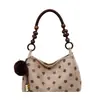 Bolso de Axila de Lunares para Mujer 2026 Moda Nuevo Estilo Otoño Retro Sensación de Alta Gama Bolso de Hombro Único Bolso Cruzado de Gran Capacidad