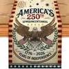 Novo Produto Mais Vendido da Temu: Toalha de Mesa Comemorativa do 250º Dia da Independência, Toalha de Mesa Decorativa de Linho Estilo Americano