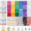 Miçangas de Arroz, Miçangas de Balde, Pedaços de Argila Macia, Acessórios DIY, Kit de Materiais para Miçangas Artesanais, 27 Cores, Criativo e Imaginativo