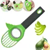 Rebanador de aguacate tres en uno, herramienta separadora de pulpa para vegetales de cocina