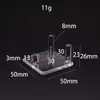 Acrílico Transparente Cristal Cristal Mineral Pedra Minério Base Tigela Cerâmica Xícara de Chá Suporte de Exibição Base para Bola de Cristal