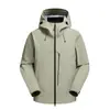 Versión Alta Alternativa Asequible Otoño Unisex Versátil Ligero Lujo Impermeable Exterior Chaqueta Tipo Cáscara con Capucha Chaqueta de Pareja Softshell Nuevo Estilo