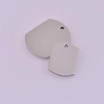 批发不锈钢吊牌配件DIY饰品配件 不锈钢吊坠 挂件  方形吊牌