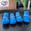Nuevos Calcetines Impermeables para Perro, Botines de Silicona para Mascota, Zapatos y Calcetines Antideslizantes y Resistentes al Desgaste para Deportes al Aire Libre, Fábrica Zhiyuan