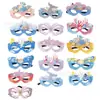 Máscaras de Fieltro Gato Zorro Máscaras DIY Máscaras para el Día del Niño Máscaras de Juego de Rol Máscaras para Fiesta de Cumpleaños Máscaras de Fieltro