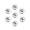 Tapones para Orejas de Acero de Titanio, Aretes, Tapones Traseros, Tapones de Hélice para Hélice del Hueso de la Oreja, Tapones de Bola Roscados, Tapones para Orejas, Accesorios para Orejas Anticaída