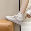 Gigante Confortável Miu Family Fudge 2025 Início da Primavera Cabeça Quadrada Nova Cor Sólida Casual Treino Alemão Sapatos Forrest Gump Esportivos Sapatos de Plataforma Femininos