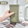 Bolsa de Almacenamiento para Gafas Resistente a la Presión Portátil para Gafas de Sol Gafas de Sol Caja de Almacenamiento con Pinza de Resorte de Cierre Automático Bolsa de Almacenamiento para Ojos