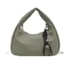 Bolsa Transversal de Ombro para Mulheres, Simples e Estilosa com Design Fresco, Novo Modelo 2026, Cor Sólida, Tendência, Fashion, Corrente Exquisita