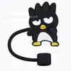 Tapa para pajita Sanrio, funda de silicona de grado alimenticio para pajita, tapa antipolvo para pajita de 10 mm, tapón para pajita de 8 mm