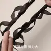 Lazo Simple para el Cabello Versátil Cola de Caballo Elegante Moño de Moda Cuerda para el Cabello Lazo de Moda para Moño