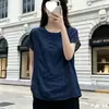 Top camiseta regata vintage artístico de renda pesada com gola redonda, modelagem solta, plus size, para primavera-verão, do Sudeste Asiático, transfronteiriço