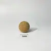 Pelota de Masaje para Fascia de Corcho Pelota de Corcho de Alta Densidad Pelota de Yoga Pelota de Cacahuete para Entrenamiento de Músculos del Suelo Pélvico Imprimible