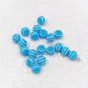 Cuentas Cilíndricas Rayadas de 8 mm, Cuentas Sueltas Bloqueadas por Color, Cuentas para Pulseras DIY, Cuentas Espaciadoras, Accesorios para Joyería de Acrílico, Exclusivamente para Suministro Transfronterizo
