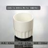 Caneca Cerâmica Hotel Simples Impressão Logo Letras Marca Registrada Gráfica Copo d'Água Fábrica Física Atacado