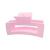 Pinza para el Cabello Premium Sense Rosa Pinza Grande Dulce Temperamento Pinza para el Cabello Tiburón Venta al por Mayor