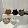 Bolso cruzado de nuevo lanzamiento transfronterizo estilo coreano Ins de alta calidad, ligero, casual, bolso de hombro, bolso tipo cubo de nailon
