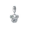 Colgante Brillante de Mickey Transfronterizo Encanto de Animal de Dibujos Animados Accesorios para Pulsera DIY Colgante de Cadena para Teléfono Hecho a Mano En Stock