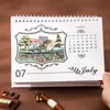 Día Hermoso Serie Diario Fantasma Cinta Washi Estampada en Oro Materiales Decorativos para Collage DIY 6 Tipos
