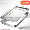 Bandeja de té de acero inoxidable con drenaje, Mesa de té pequeña para el hogar que drena agua, Juego de té Kung Fu, Bandeja de preparación en seco, Juego de doble capa