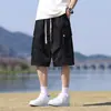 Macacão Curto Juvenil 2025 Controle de Preço Verão Fino Fashion Verão 9 Calças Retas de Cinco Quartos 59 Preto Pedido