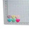 Nuevos Imanes de Refrigerador de Colores en Forma de Corazón, Sencillos Estilo Macarrón Decoración para Cocina del Hogar Pegatinas Magnéticas Venta al por Mayor