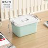Caja de Almacenamiento Plástico Una Pieza Venta al por Mayor Organizando Ropa con Tapa Caja de Almacenamiento para Armario Miscelánea Dormitorio Hogar Caja para Ropa